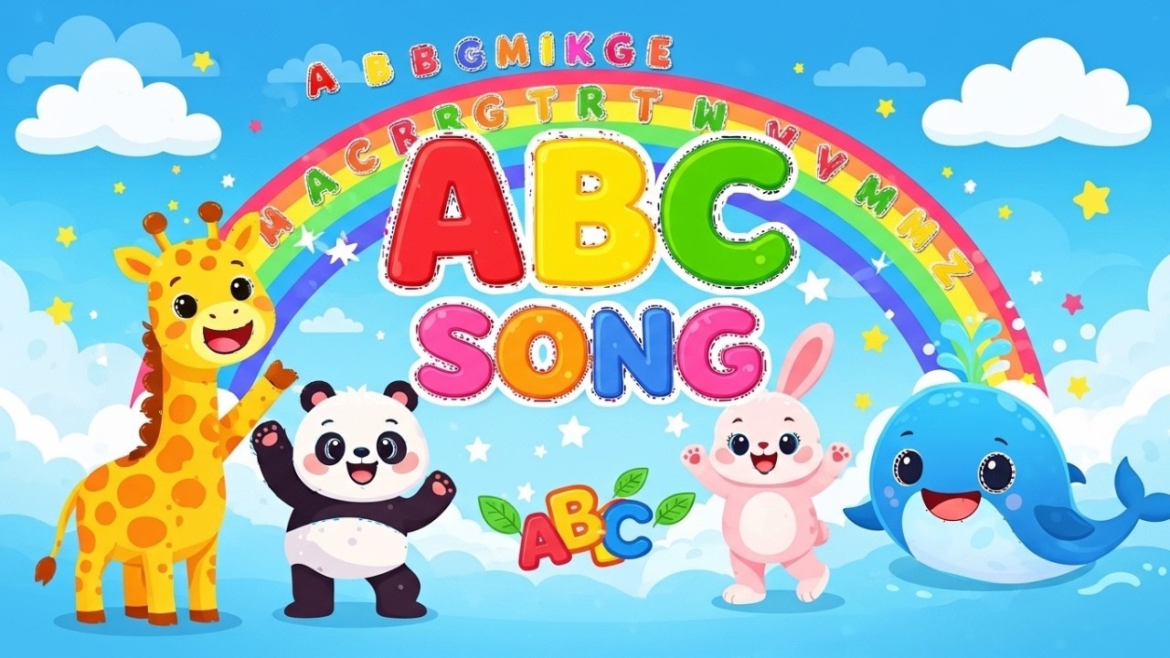 🎵 The Happy ABC Song 🎵 | OFFICIAL VIDEO