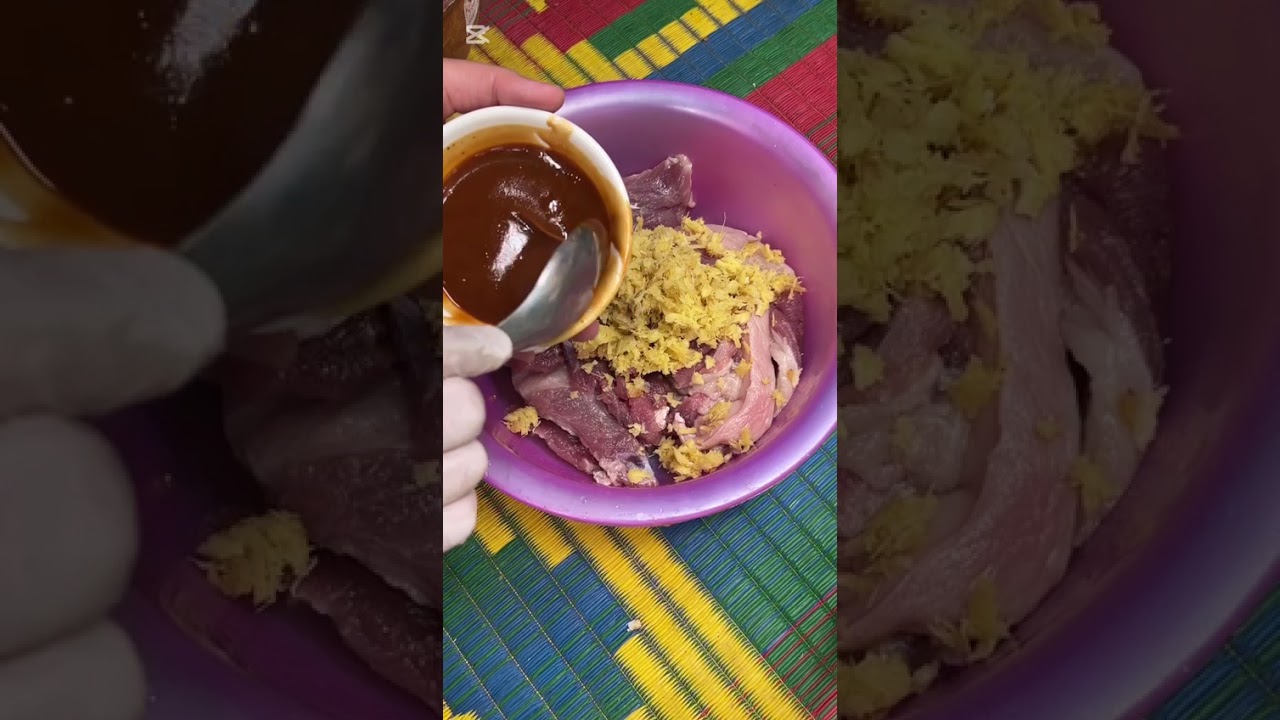 ផ្អកសាច់ជ្រូកឆ្ងាញ់# ឆ្ងាញ់