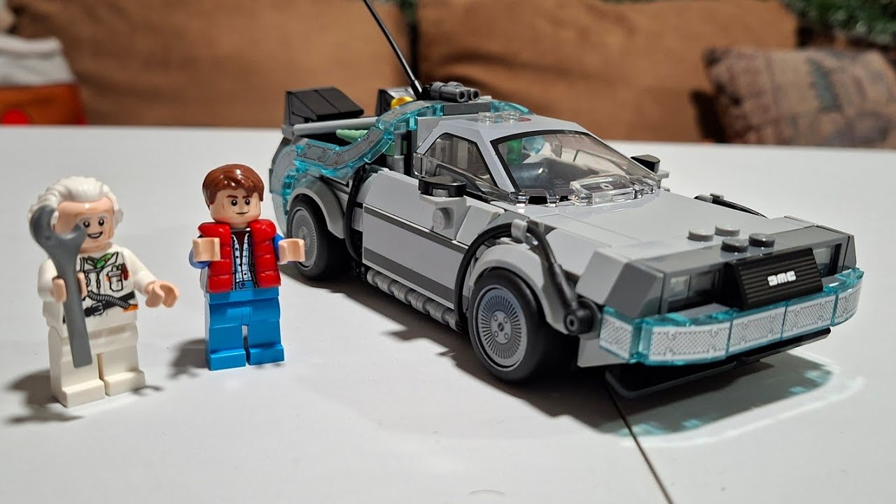 Reseña Lego Speed Champions Máquina del Tiempo de Regreso al Futuro || 77256