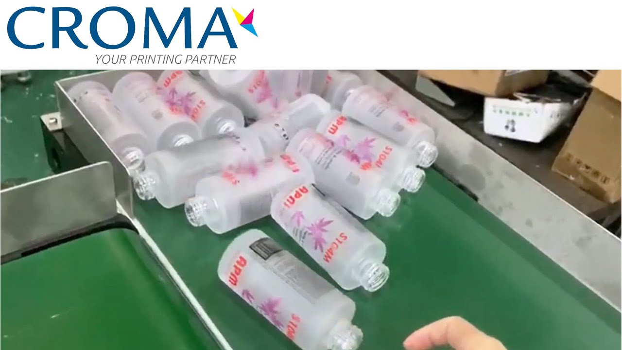 Impresión de botellas con A 401SM