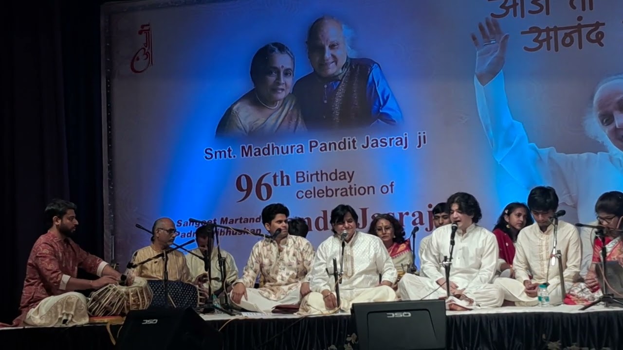 Mohana bandale  Gokul mein at pandit jasraj 96 birth anniversary 