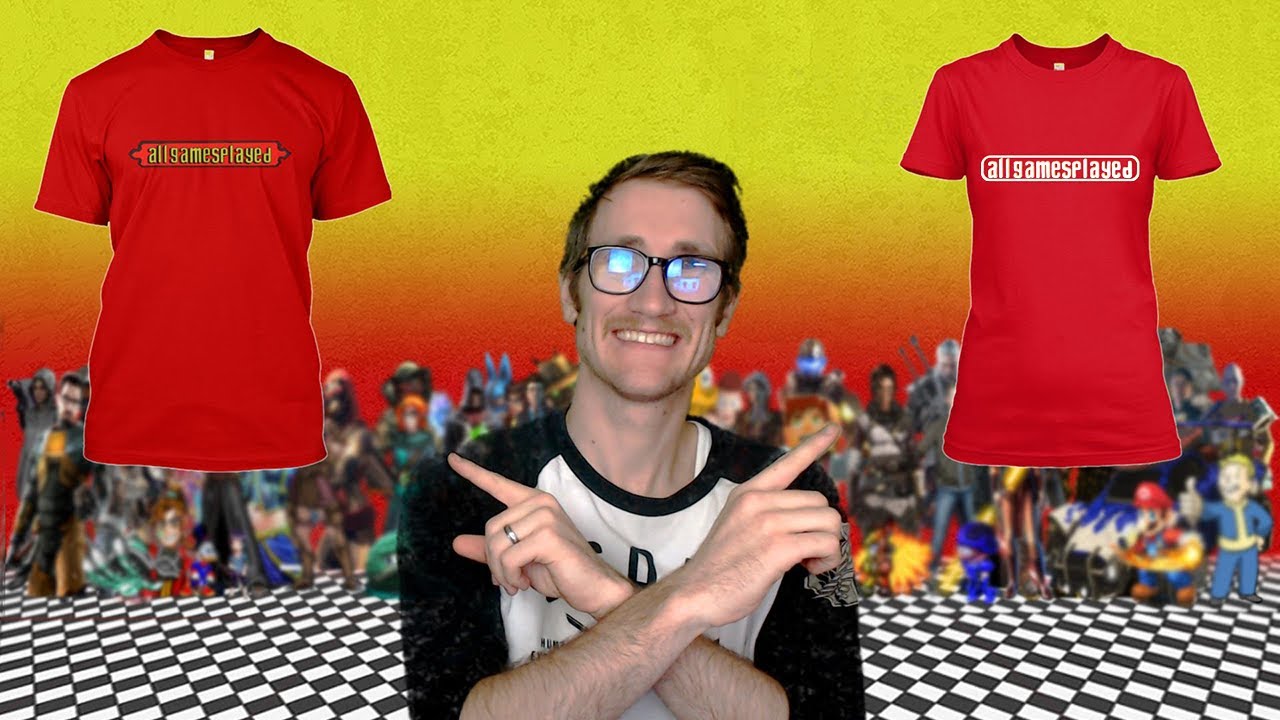 NEW ALLGAMESPLAYED MERCH STORE!