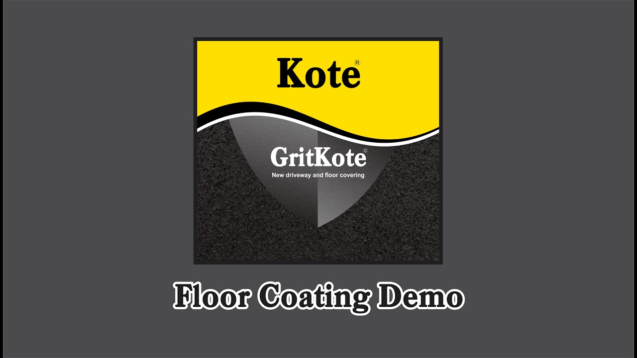 GritKote - Floor Coating Demo