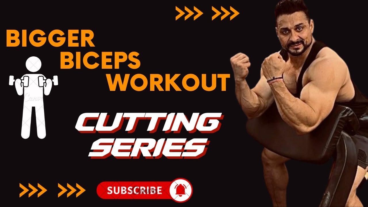 BIGGER BICEPS WORKOUT// CUTTING SERIES
