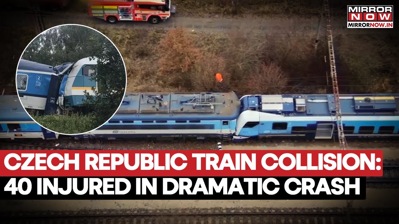 Czech Republic Train Collision Injures 40 As Two Trains Crash In Early-Morning Accident | Watch
