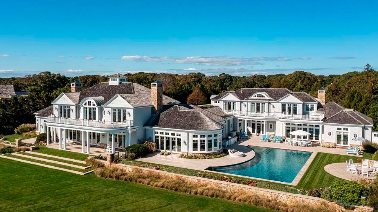 Luxurious and expensive mega mansion for $30,000,000. House tour in Massachusetts.