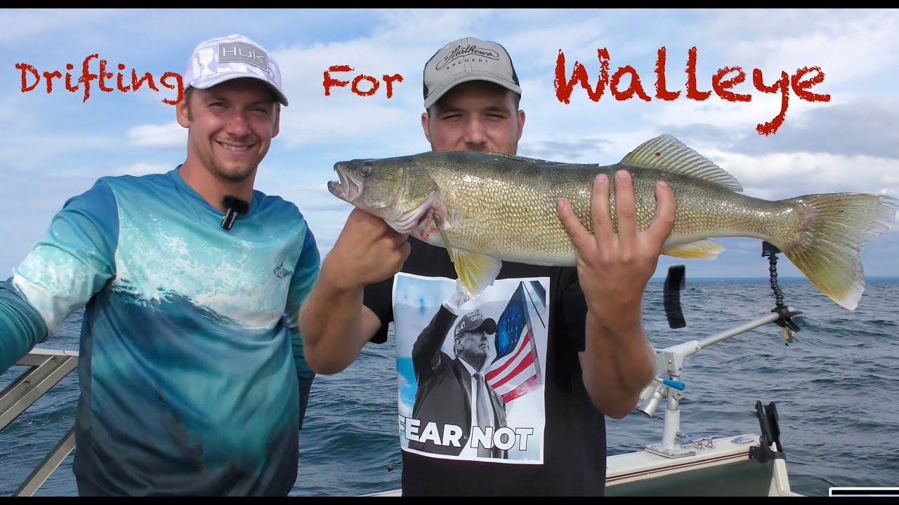 Drift Fishing for Lake Erie Walleye (tips and updates) #walleye #fishing #lakeerie  #walnutcreek