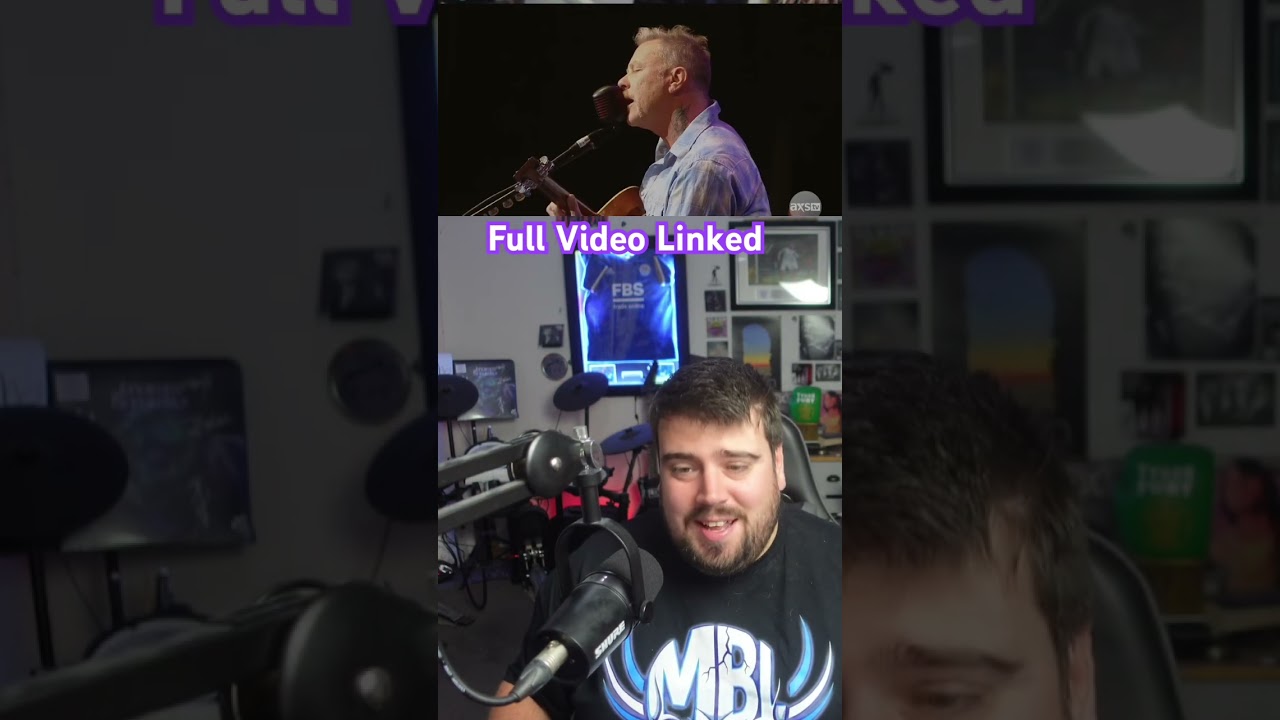 Реакция на промо-ролик песни «Baby Hold On» Джеймса Хэтфилда (Eddie Money Tribute Live)