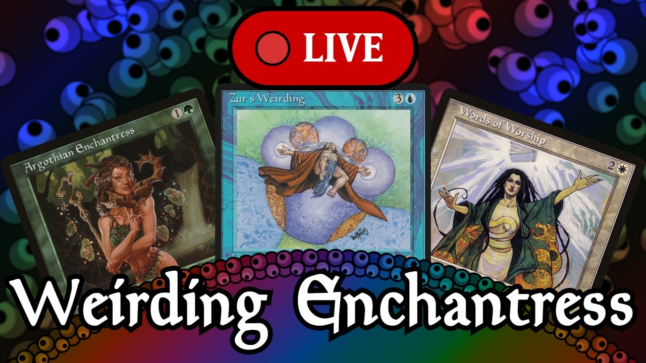 (𝗟𝗜𝗩𝗘) Weirding Enchantress: MTGO League #3: Premodern