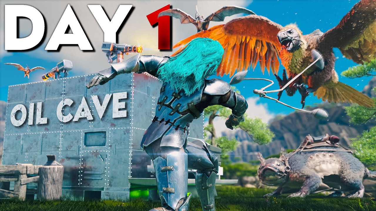 Claiming The BEST Base Location On Valguero DAY 1! - ARK: Survival Evolved