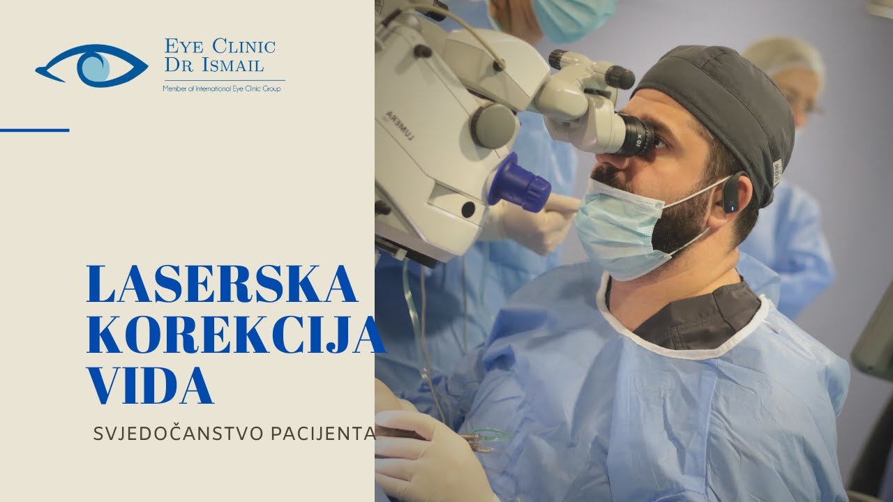 🔘 LASERSKO SKIDANJE DIOPTRIJE / 1 DAN POSLIJE OPERACIJE