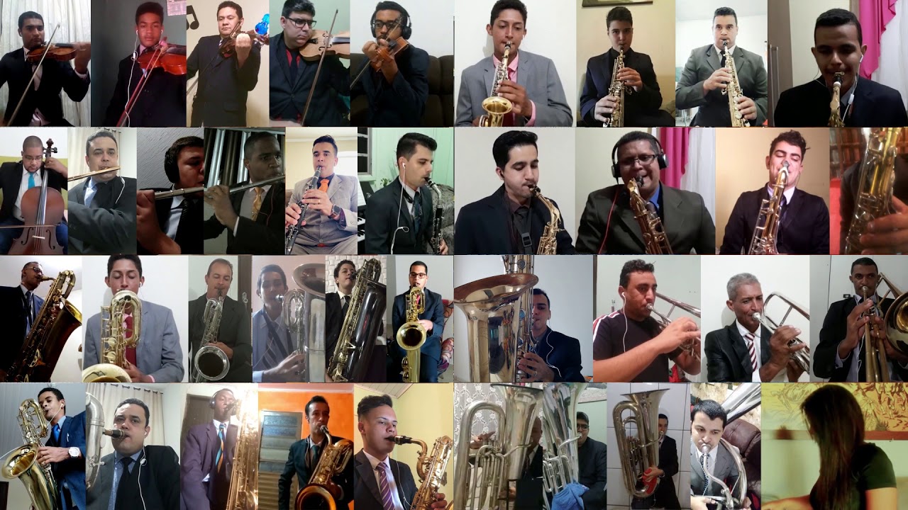 ORQUESTRA VIRTUAL CCB - hino 95 (by Mateus Garcia)