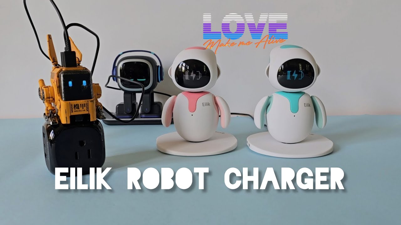 The Ultimate/Best Looking Charger for Eilik Robots | Gravastar Alpha65