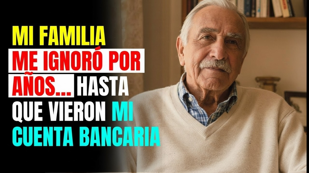 HISTORIA REAL DE ESTE ABUELO: Mi familia me ignoró por año hasta que descubrieron mi cuenta bancaria