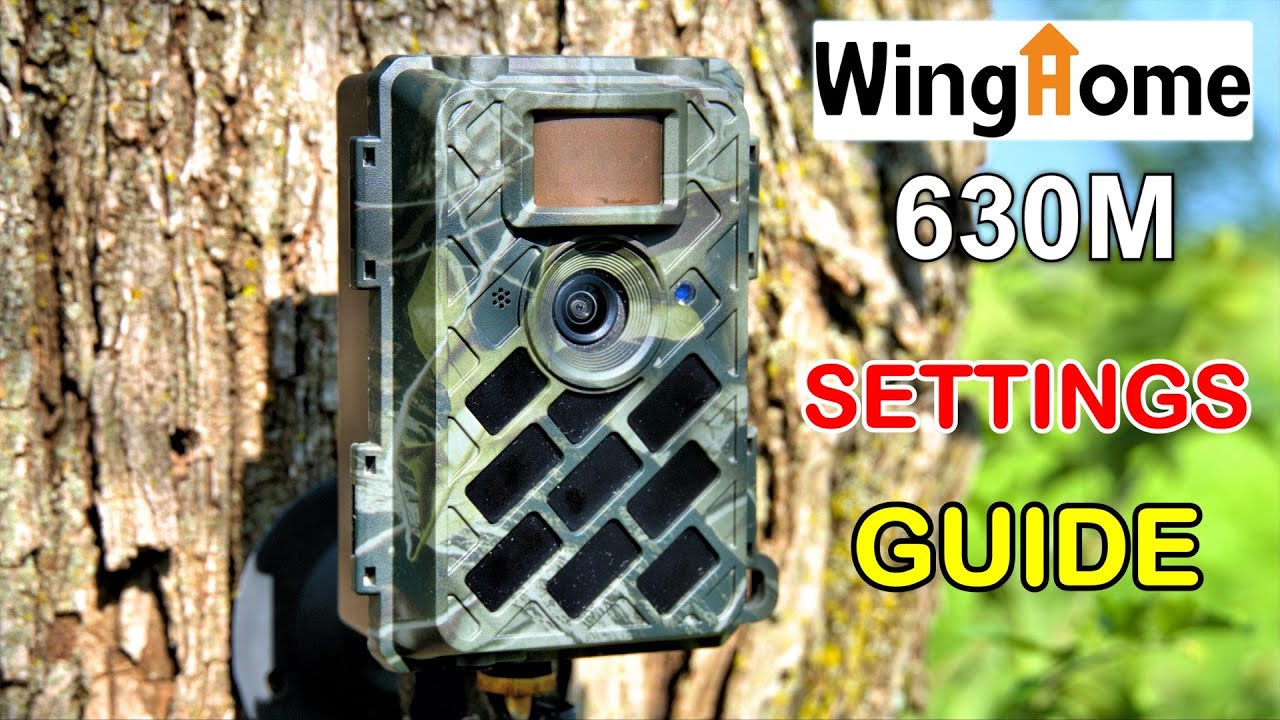 🦌 WingHome 630M 16MP Trail Camera | Setup & Settings Walk through