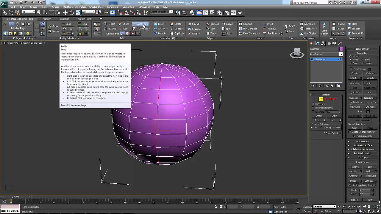 Beginner's Guide to 3ds Max -- 06: Graphite Modeling Tools