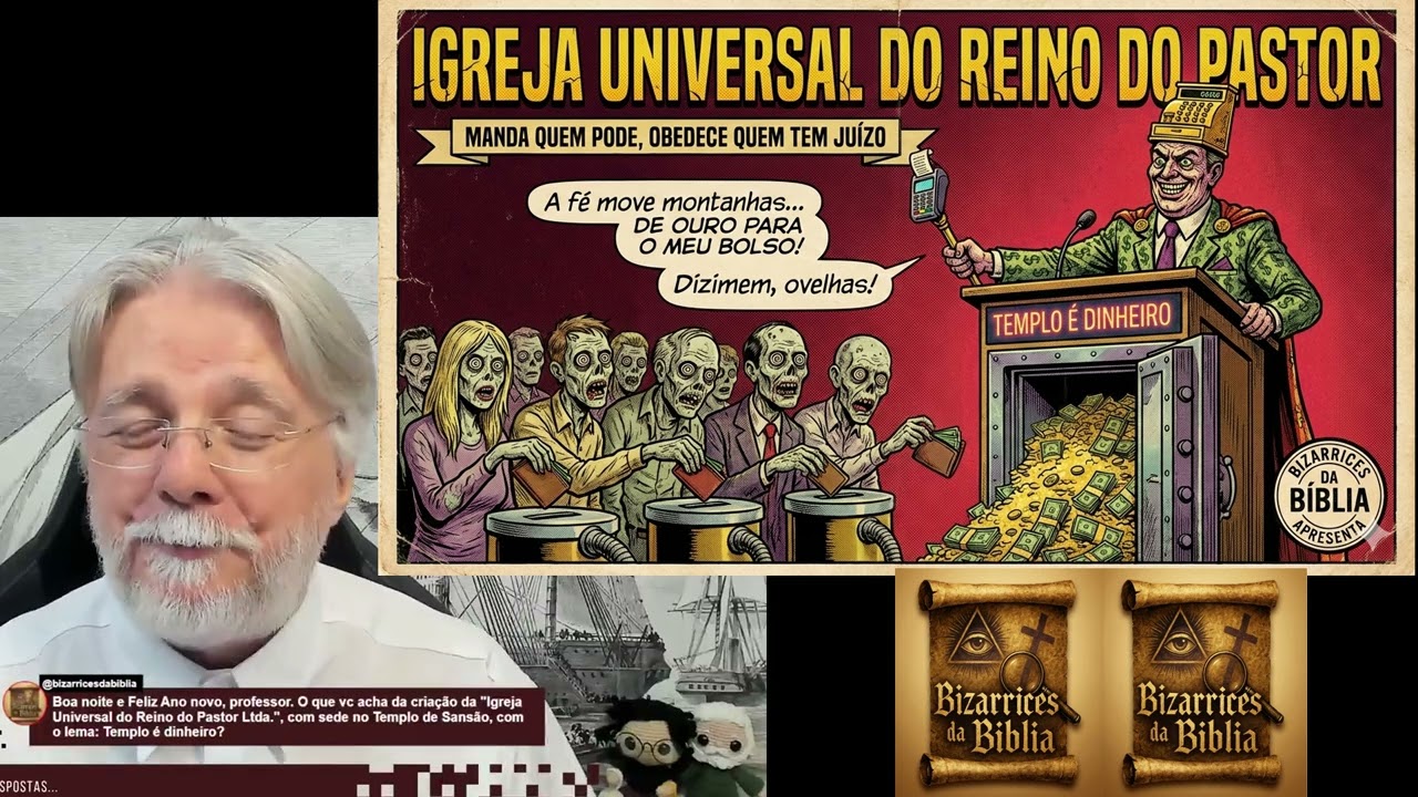 Comentário do teólogo Osvaldo sobre a Igreja Universal do Reino do Pastor Ltda.