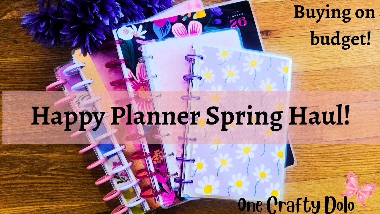Весенние покупки от Happy Planner | Покупки с ограниченным бюджетом