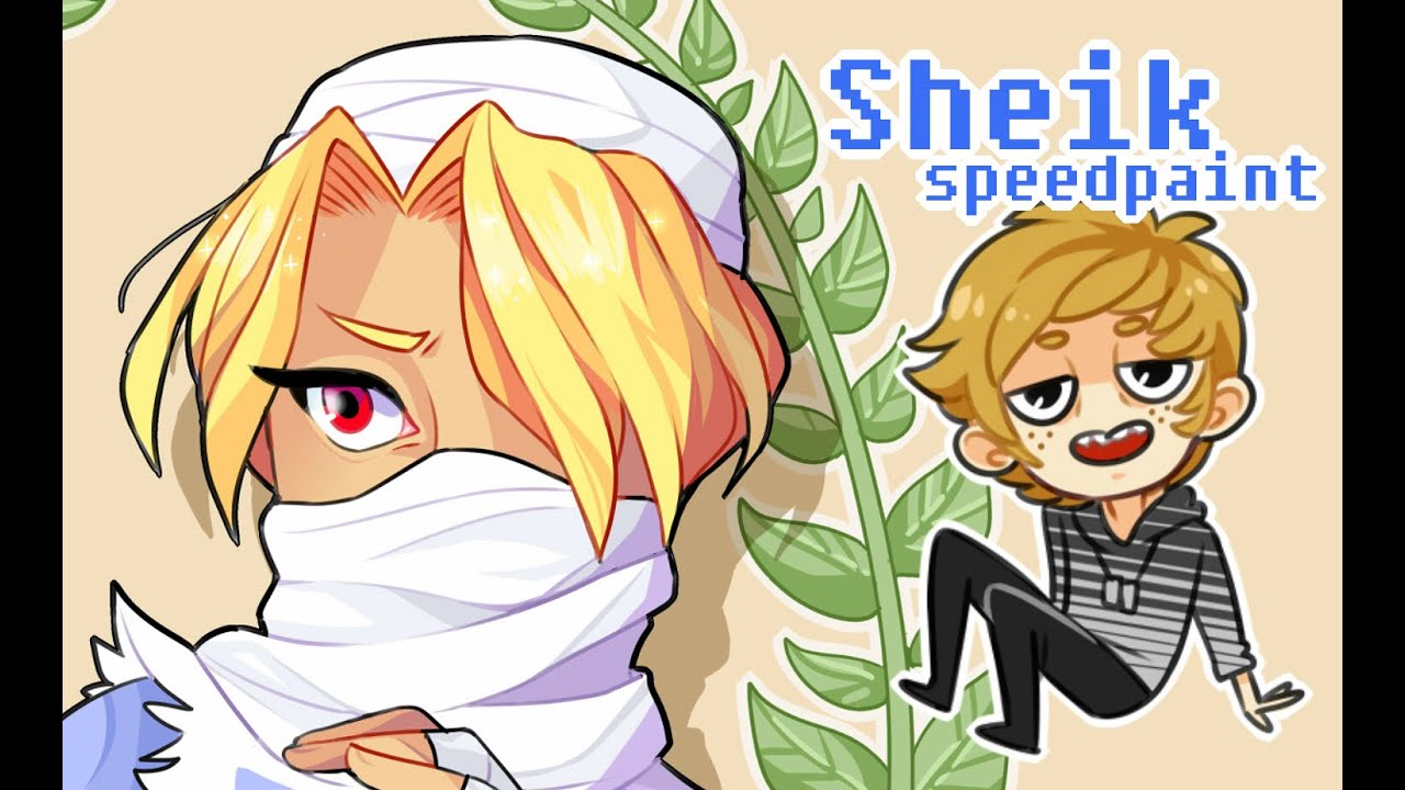 Sheik (OOT) Speedpaint