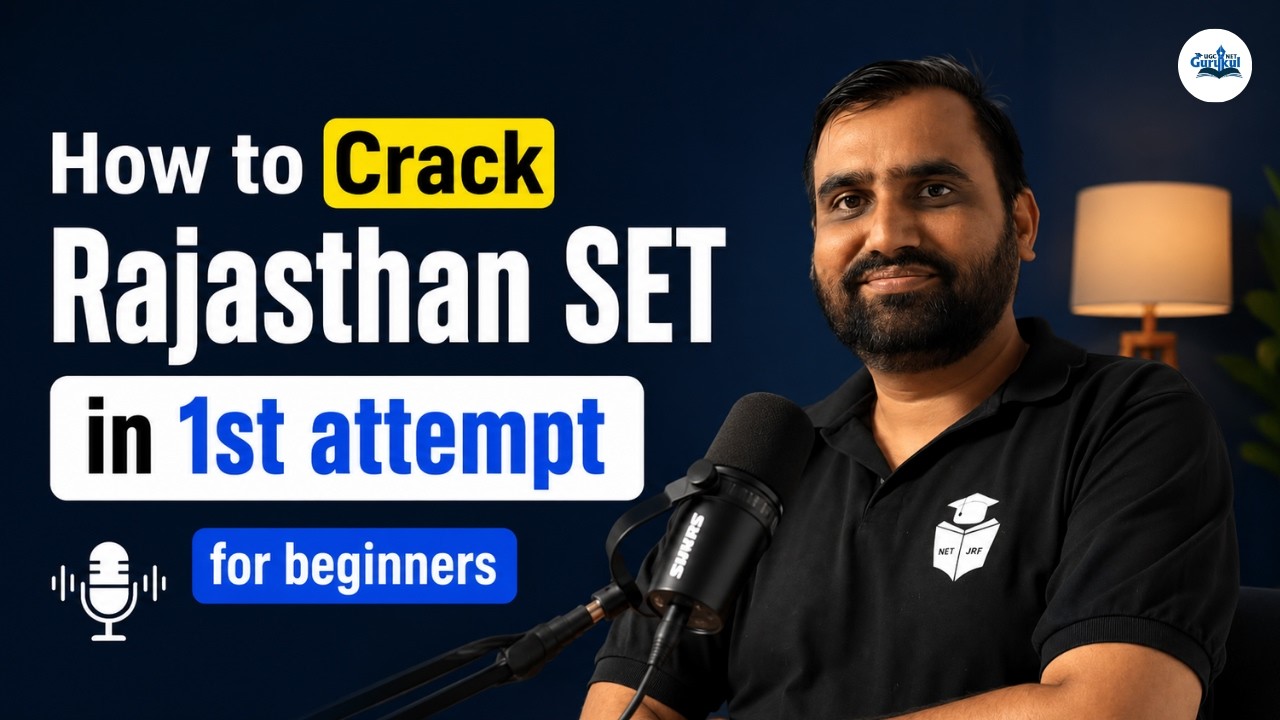 How to Crack Rajasthan SET in 1st Attempt? Rajasthan SET 2026 Preparation Strategy