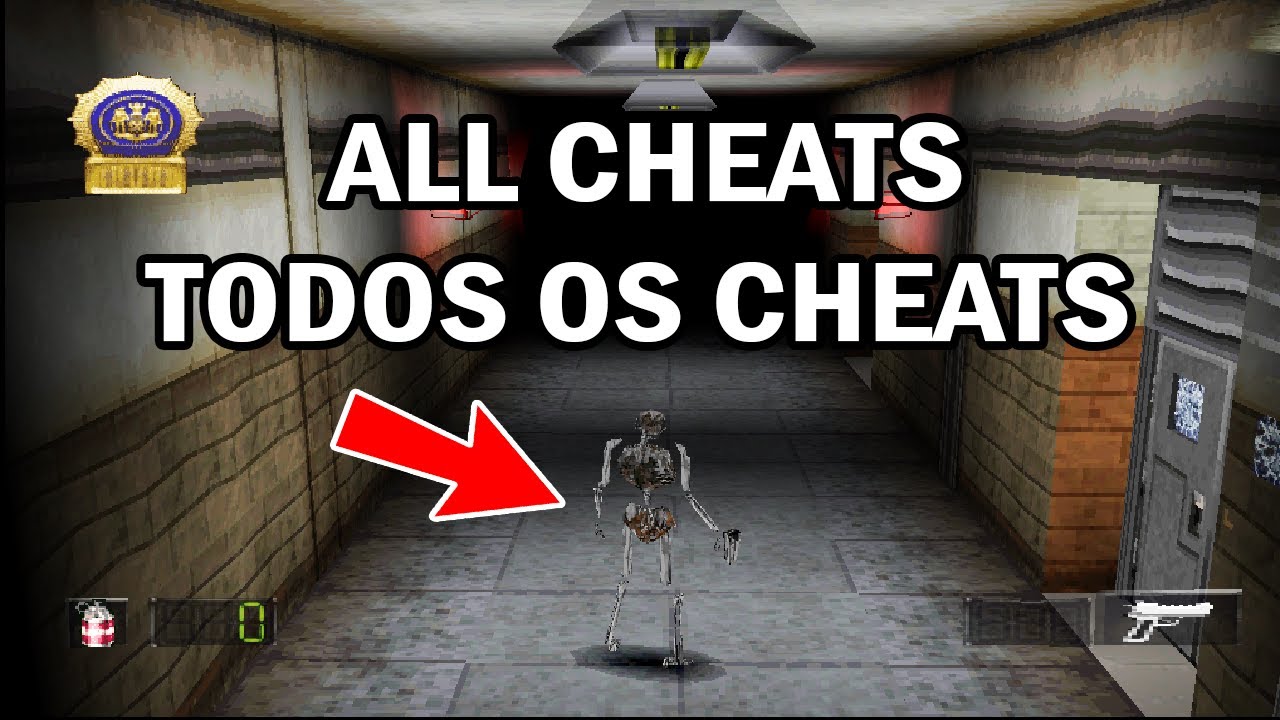 Die Hard Trilogy 2: Viva Las Vegas [PS1] - All Cheats (Todos os Cheats)