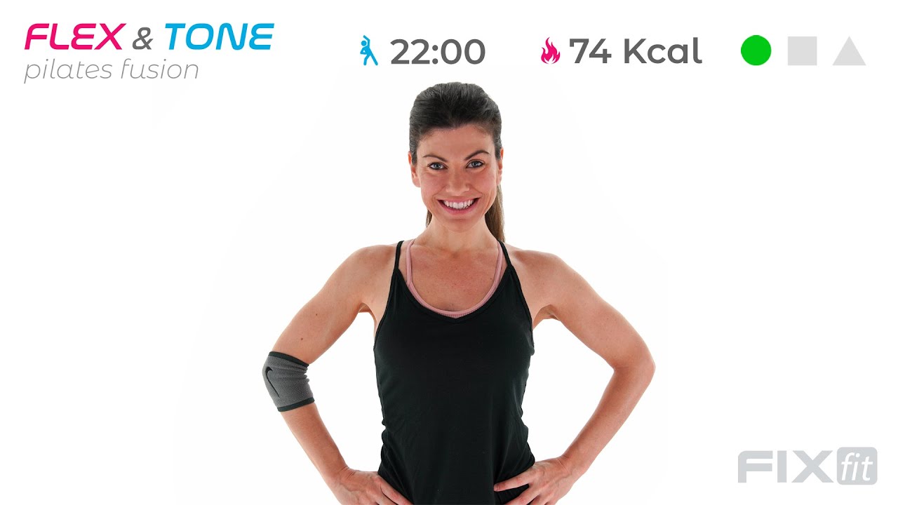 Flex & Tone Con Esercizi di Pilates Total Body Per Principianti