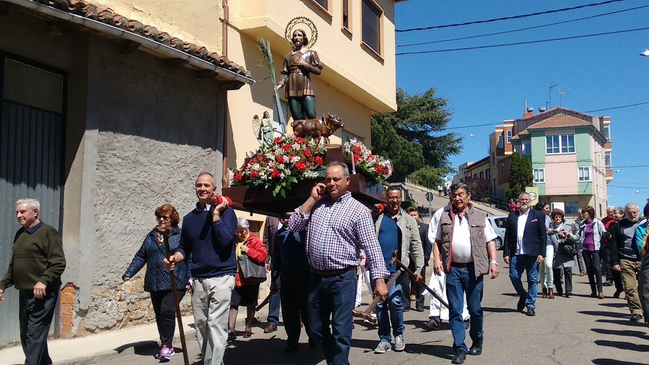 Procesión de san Isidro en Astorga