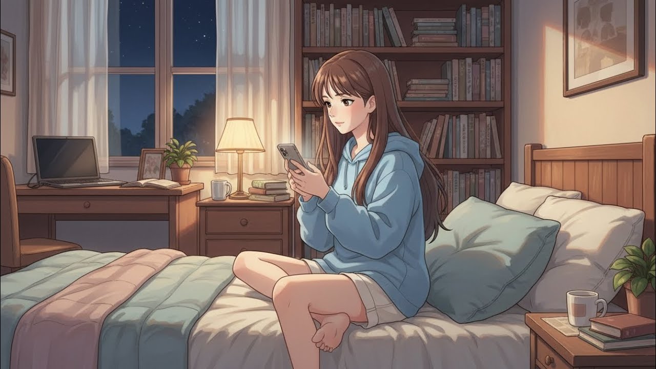 A Soft Rainy Day in Her Life | Ghibli Style