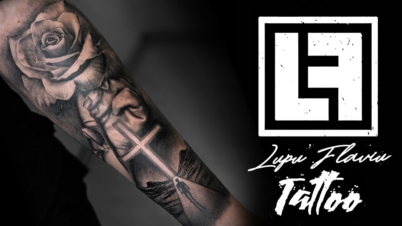TIMELAPSE #19 TATTOO Faith Road Hand Rose