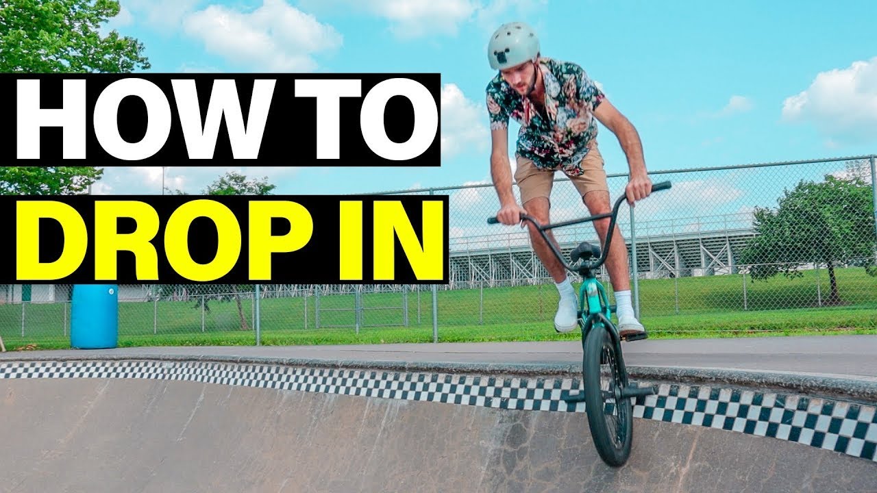 How to Drop In a BMX Bike | Beginners Guide