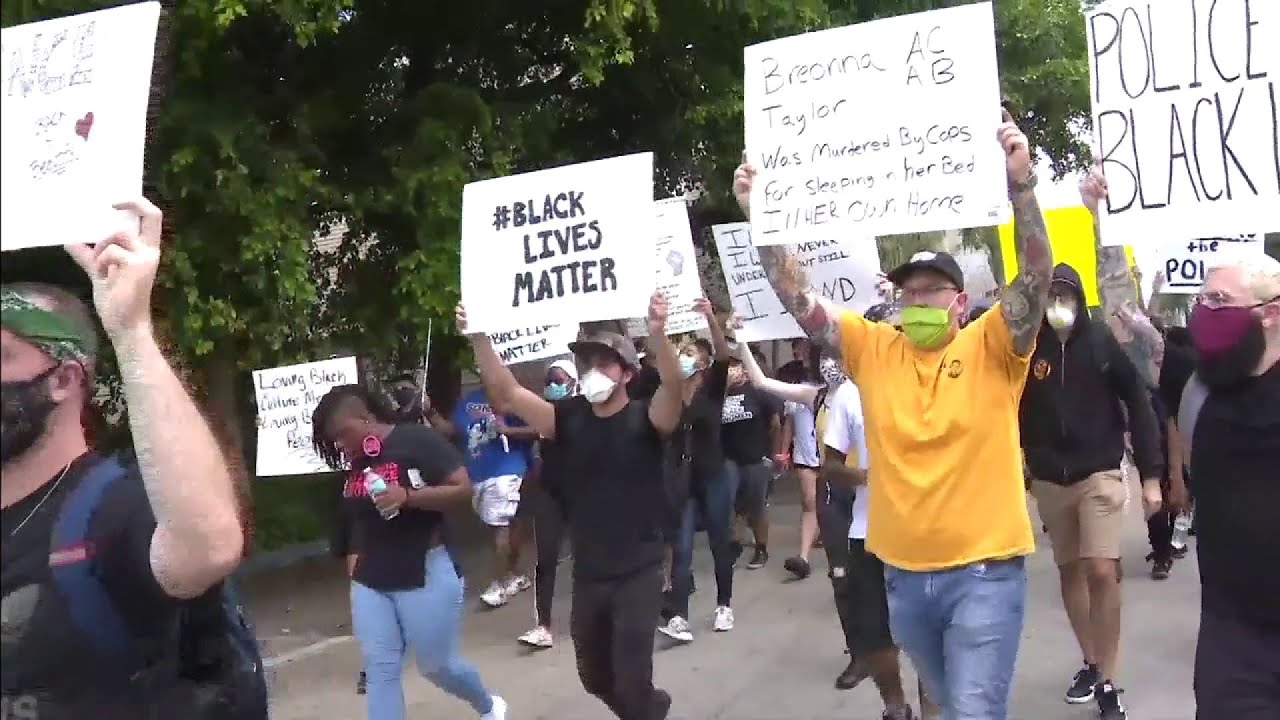 Powerful protest held from Fort Lauderdale to Wilton Manors