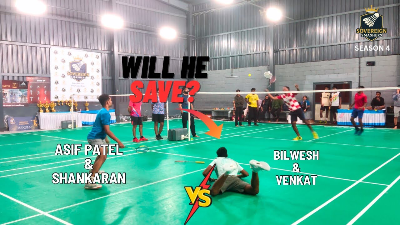 Asif Patel & Shankaran vs Bilwesh & Venkat| Intermediate + Doubles