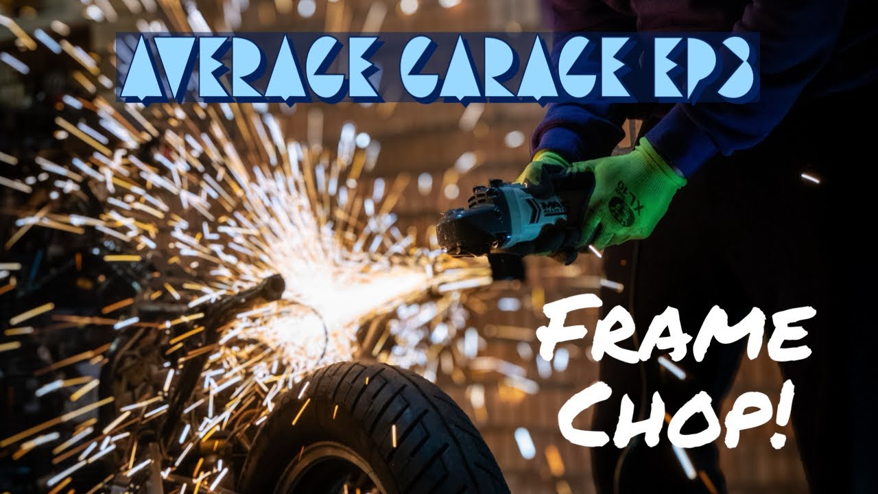 Average Garage Episode 3 - XJ600 Cafe Racer Frame Cut and Weld