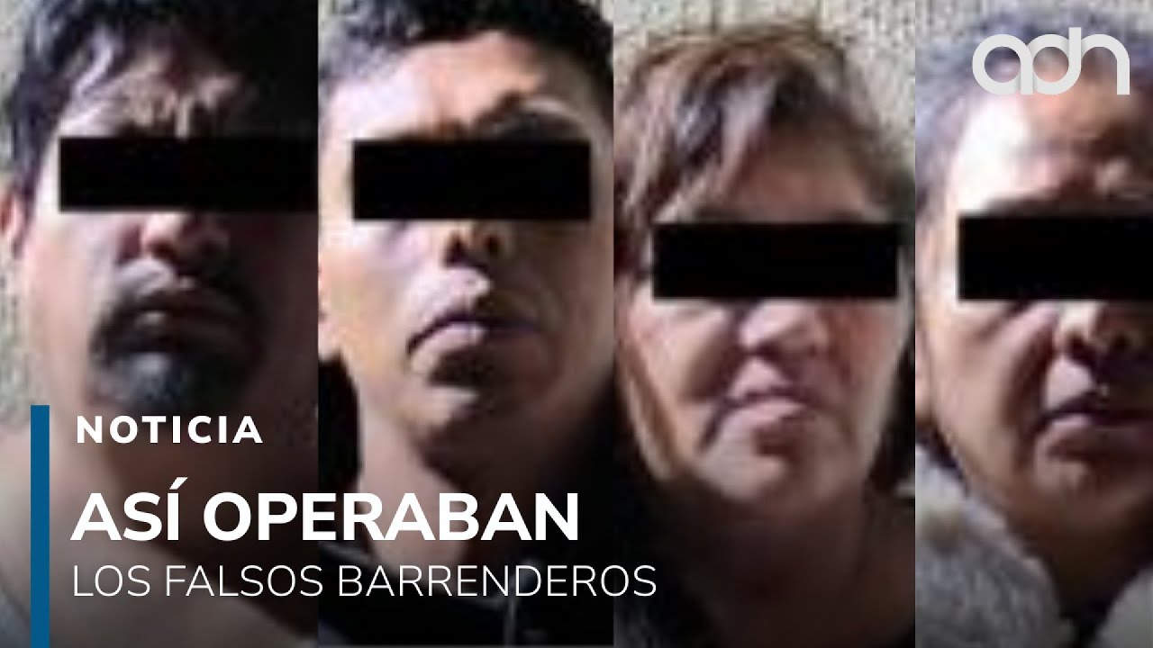 Caen falsos barrenderos que robaron en una casa, en la alcaldía Gustavo A. Madero