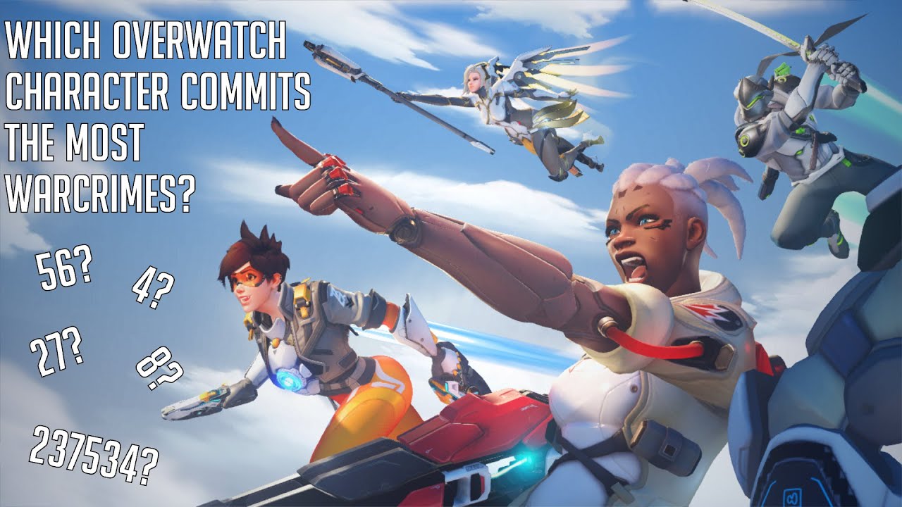Which Overwatch character commits the most War Crimes?