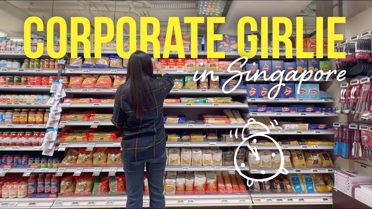 Day in My Life as a Corporate Girlie in Singapore 🇸🇬 | Office to WFH + Dinner Routine 🍳