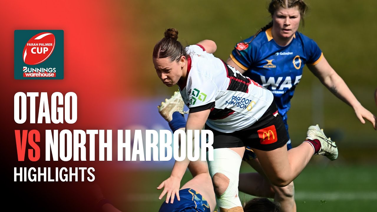 RD 1 HIGHLIGHTS: Otago v North Harbour (Farah Palmer Cup 2025)