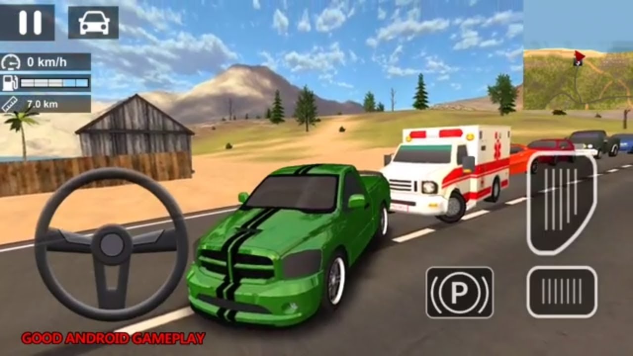 Crime Car Driving Simulator - New MODERN PICKUP TRUCK Unlocked - Android GamePlay FHD