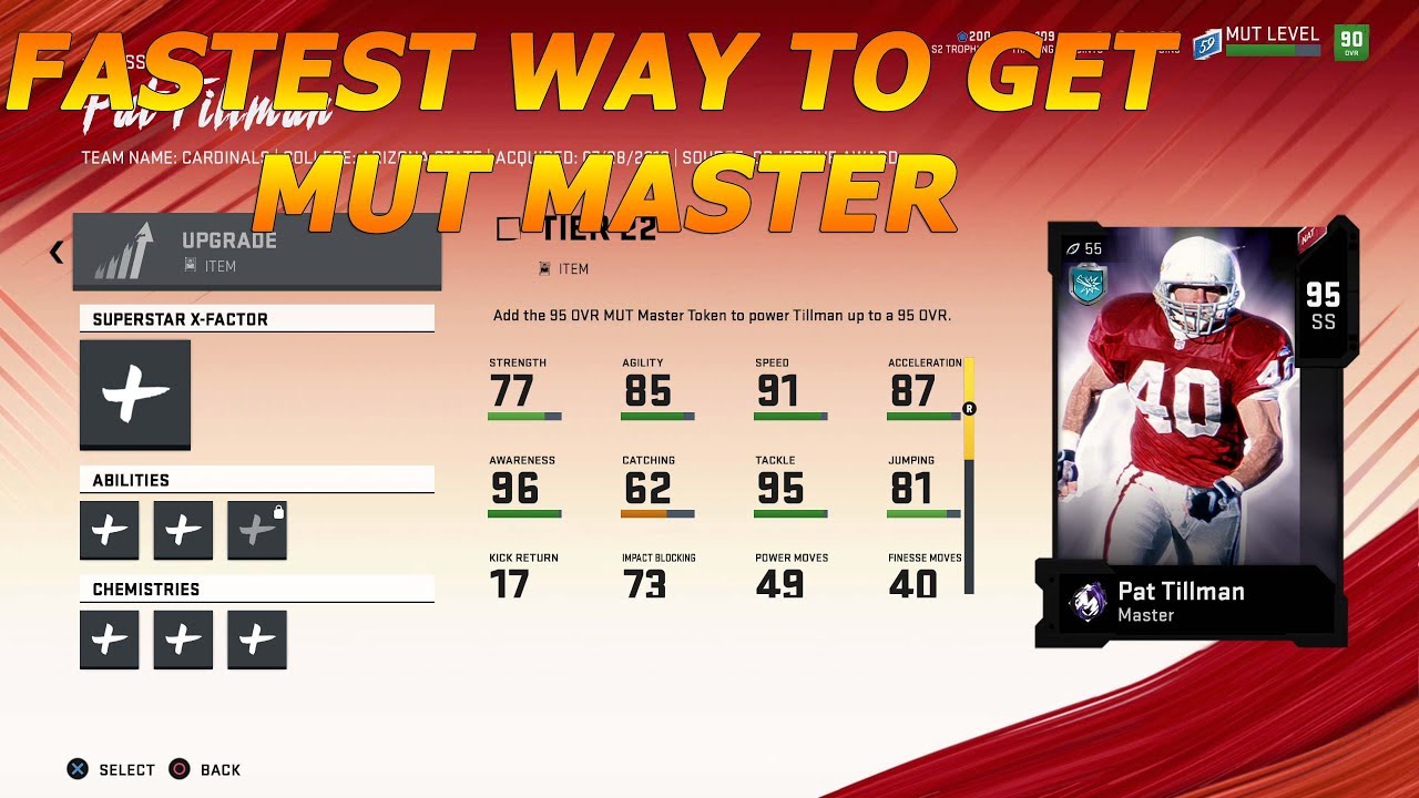 FASTEST WAY TO GET MUT MASTER-MADDEN 20 ULTIMATE TEAM