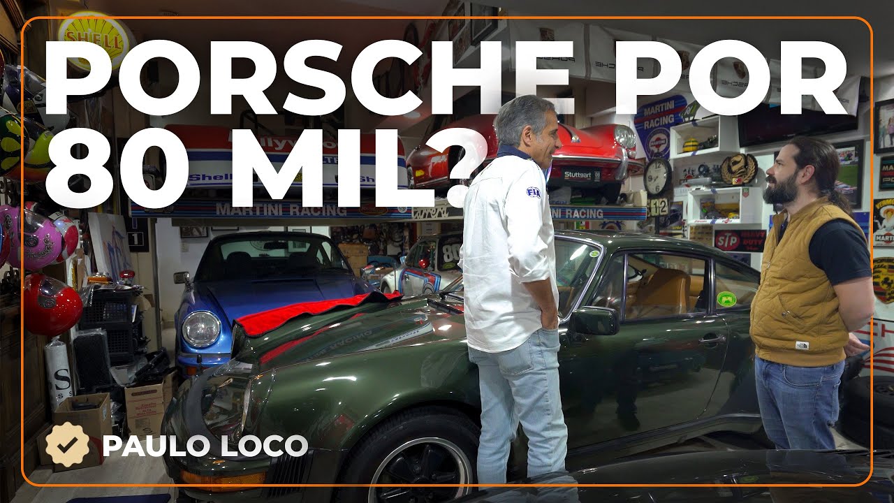 Porsches SUPER RARAS ESCONDIDAS em uma garagem em SÃO PAULO!