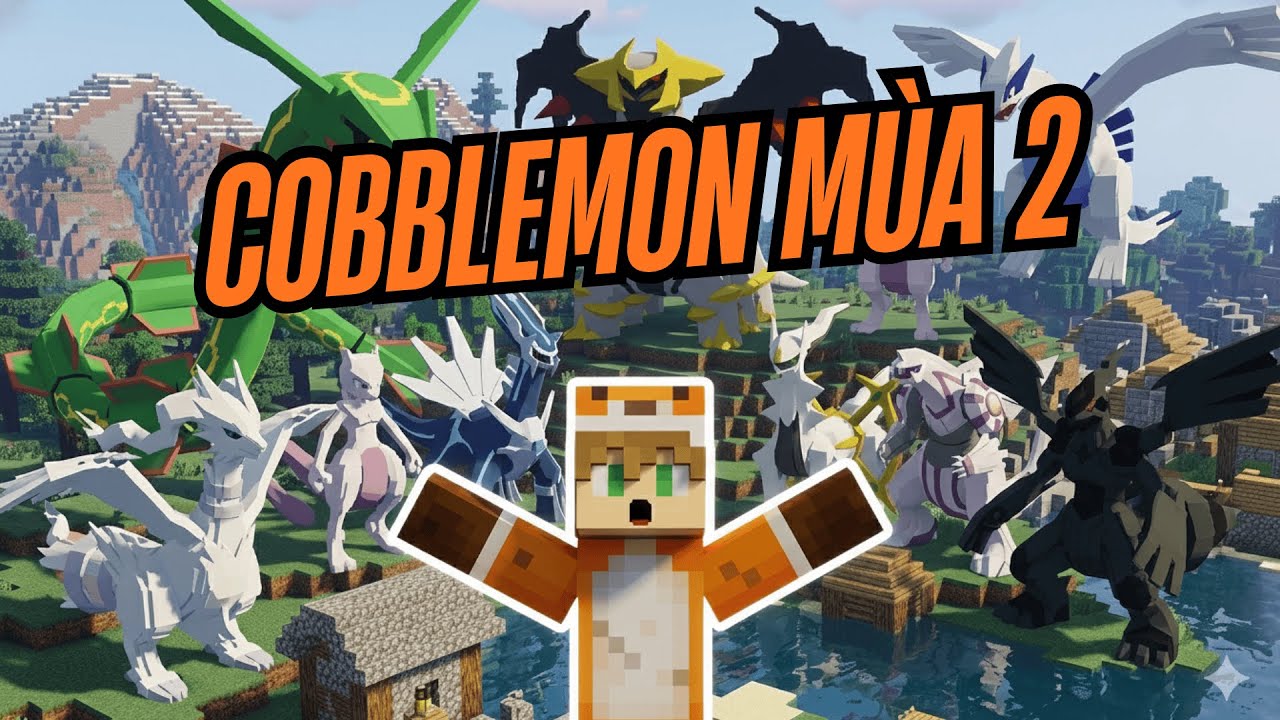 100 Ngày Trở Thành Nhà Huấn Luyện Pokemon Tài Ba - Mùa 2 | Minecraft LIVE #55