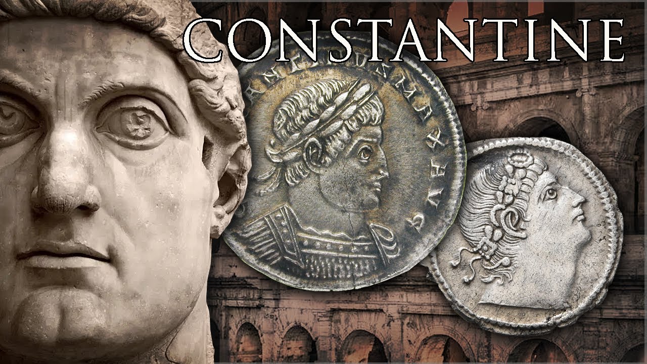 Rare Silver Coins of Constantine the Great