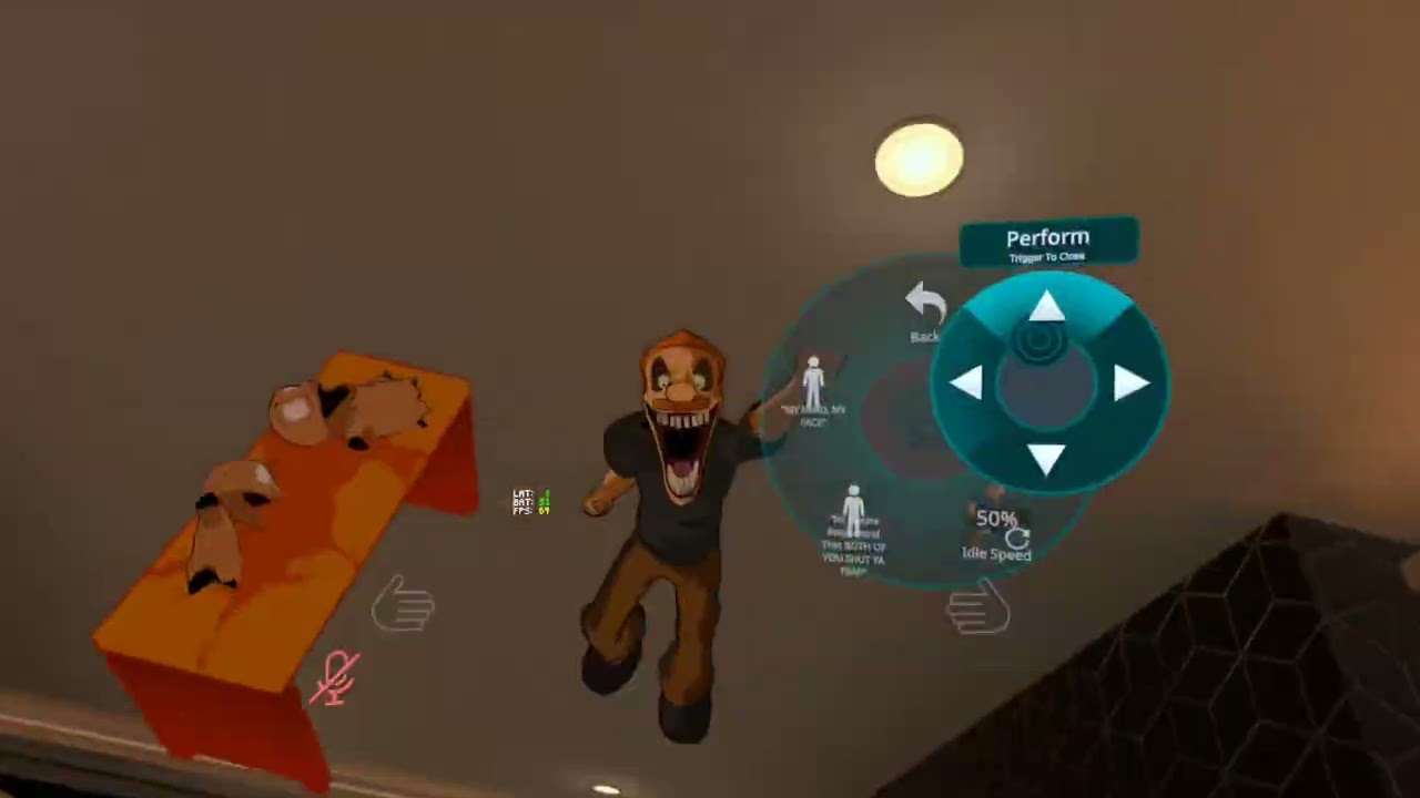 performing shucks v1 in vr chat