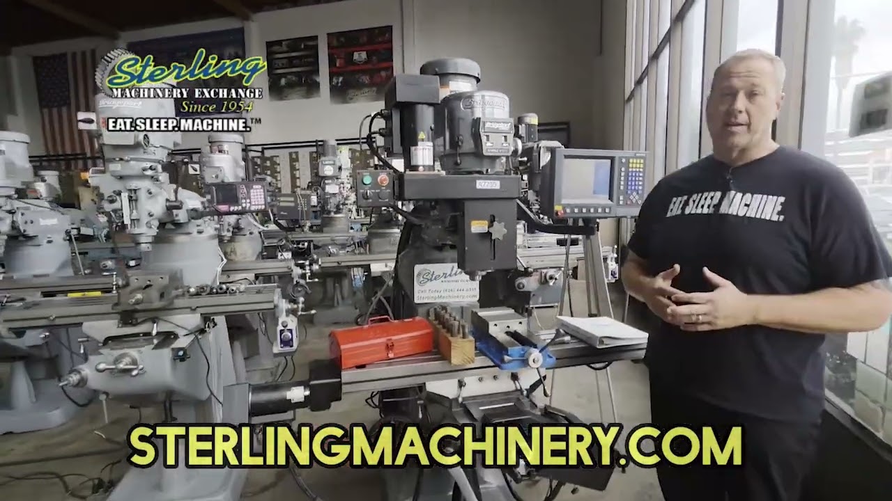 Вертикальный фрезерный станок с ЧПУ BRIDGEPORT / HARDINGE с 3 осями, 9