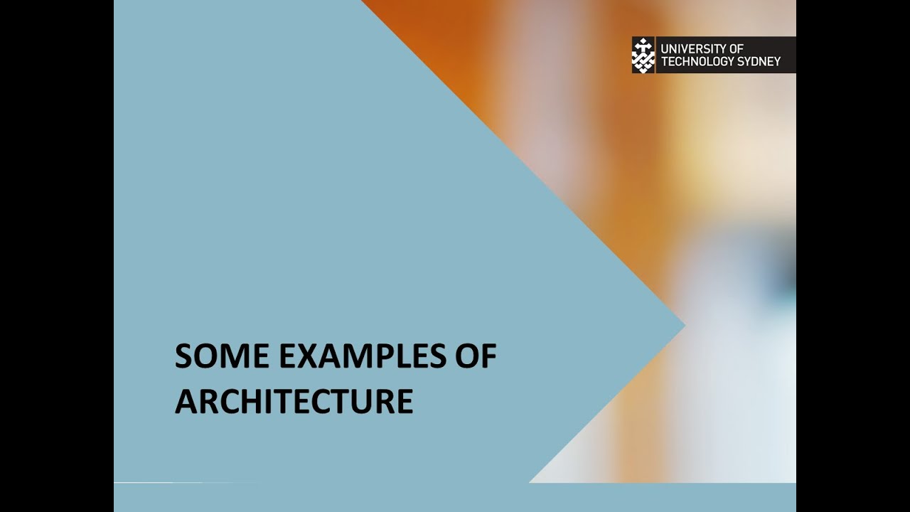 Context   architecture examples