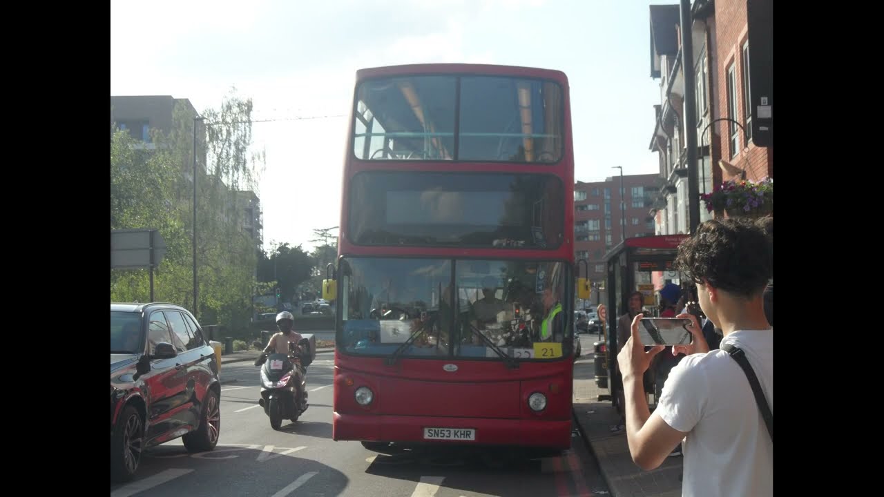 ALX400 Trident 2 ExLondon TLA17 & Cardinal Buses TA717 SN53KHR - LFRD 22P Finishes at Purley Station