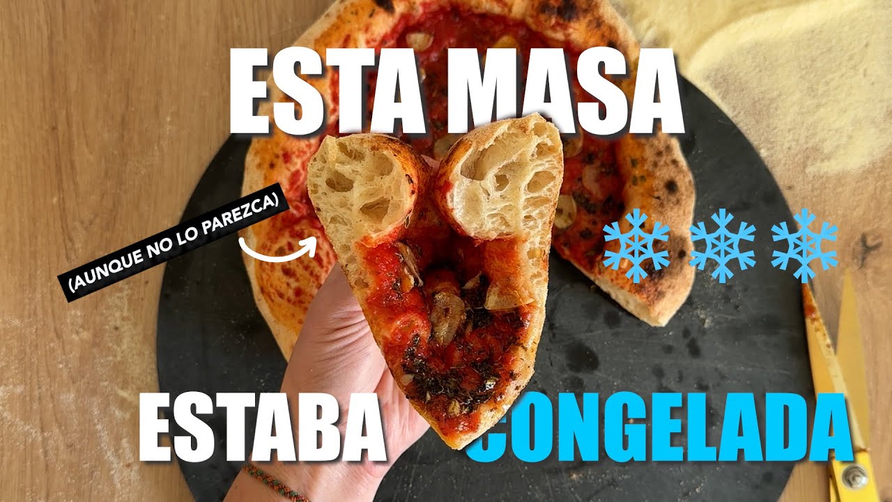 Así se Congelan Las Masas de Pizza