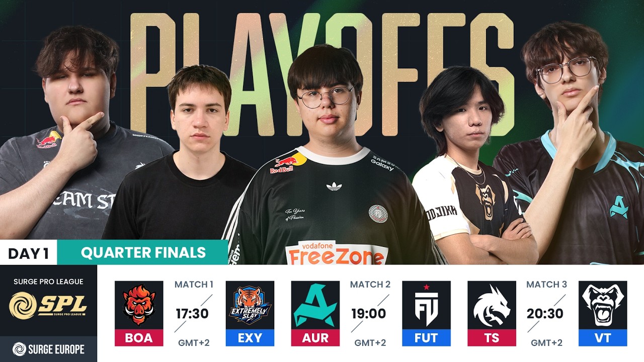 🔴TEAM SPIRIT vs VERSO TIME | SPL EMEA S1 | MLBB | SURGE