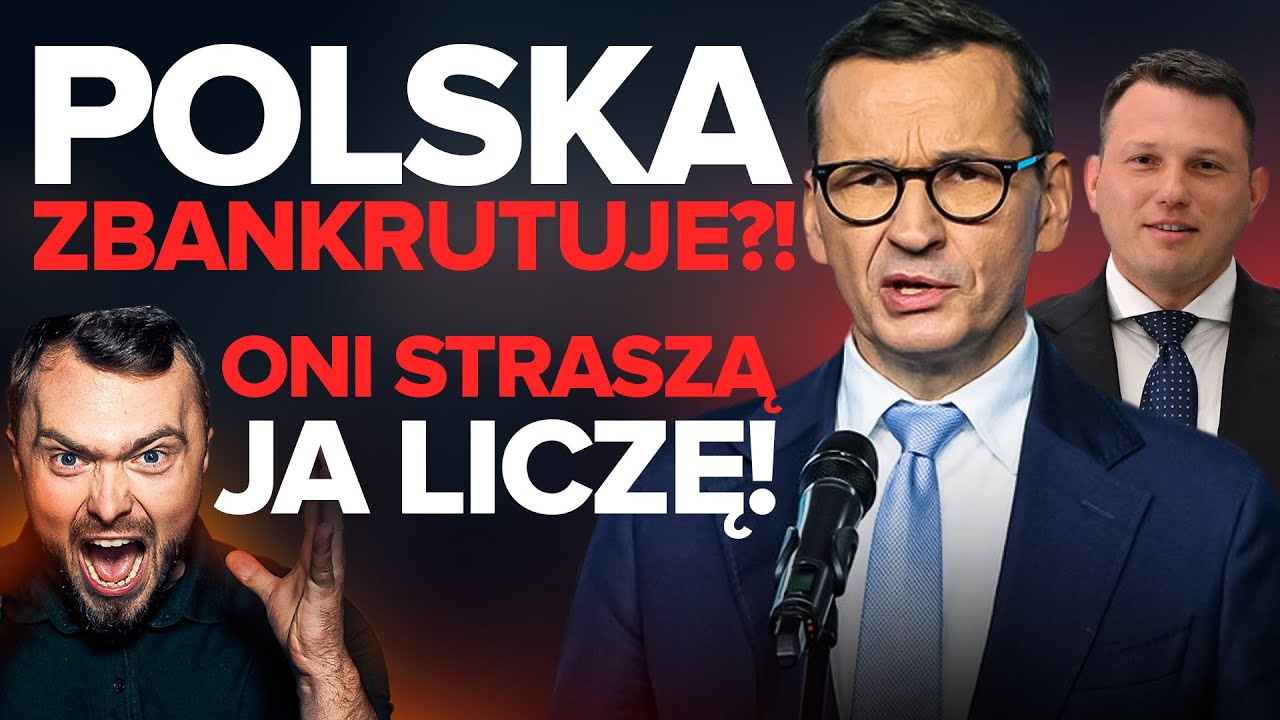 Bankructwo Polski? Kto manipuluje długiem publicznym - Mentzen? Morawiecki? Tusk? Wszyscy!