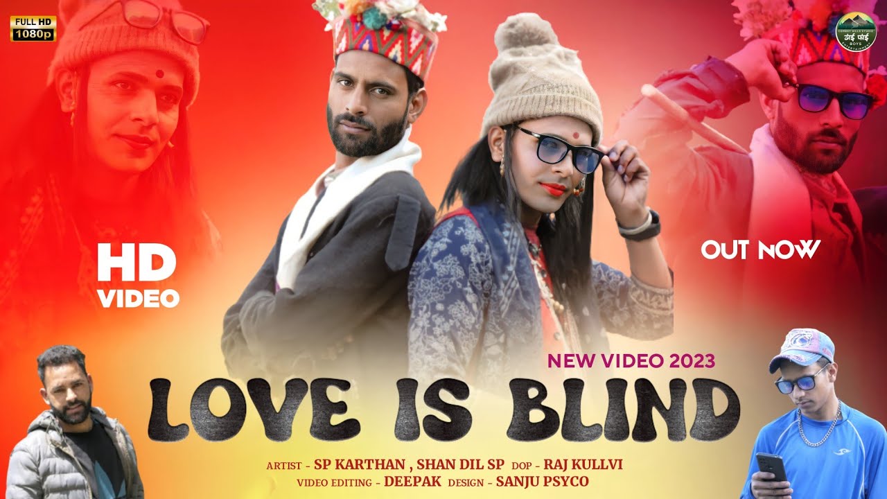 Love Is Blind || Latest Comedy video || Himachali Pahari Comedy video || Comedy Hill Studio ||